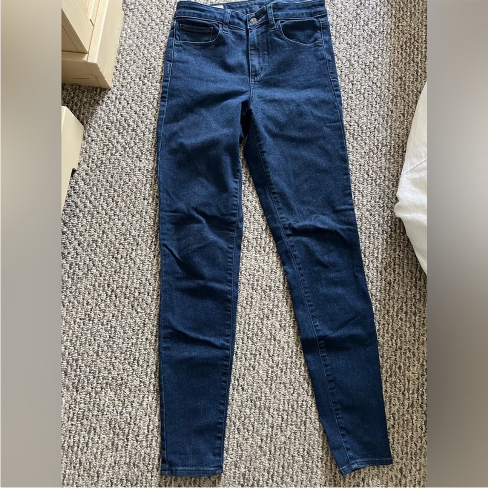 👖EUC 💙 GAP Universal Jegging Mid Rise in Deep Dark Blue